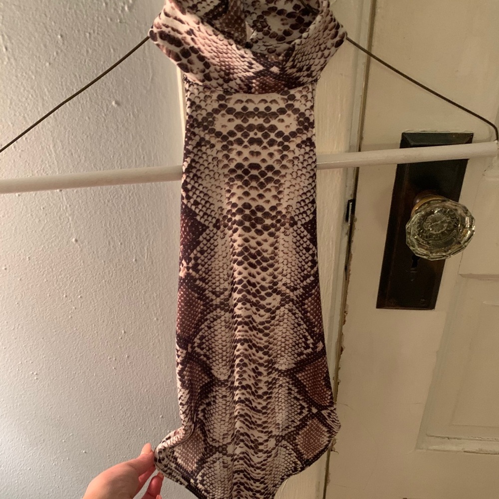 Snake skin body suite